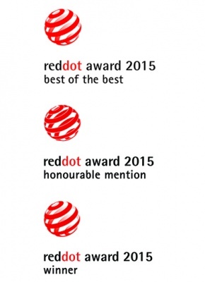 Red dot design award 2015!